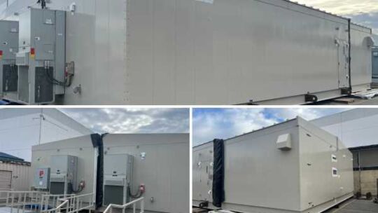 Three piece split enclosure