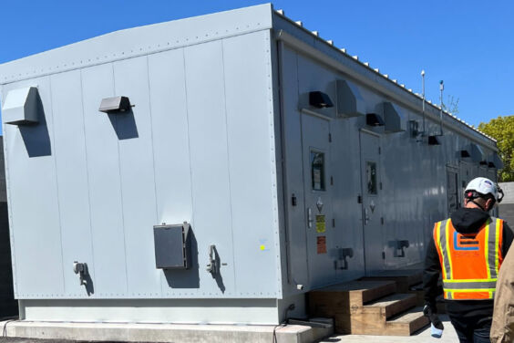 Advanced control enclosure for Vantage Data Centers' CA3 data center