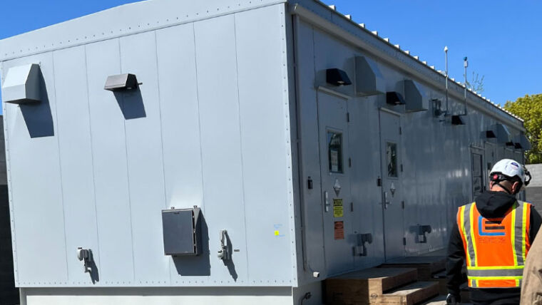 Advanced control enclosure for Vantage Data Centers' CA3 data center